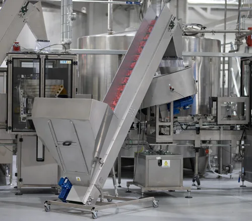 Línea de producción utilizada en procesos de fabricación